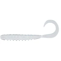 Grub Jackall Tide Curly Clear Glow Crush 5cm 8buc/plic