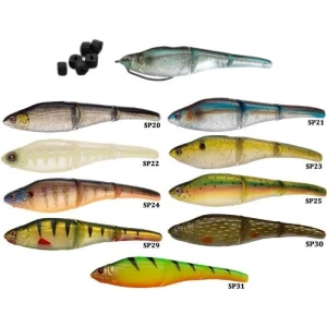 Twister Sebile Magic Swimer Soft 160mm 36 Gr (3 Buc/pac)-sp30 - Pike