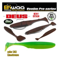 SHAD Biwaa DEUS 13cm 202 Limetreuse 5buc/plic SHAD Biwaa DEUS 13cm 202 Limetreuse 5buc/plic