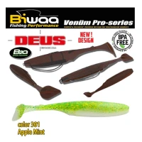 SHAD Biwaa DEUS 15cm 301 Apple Mint 4buc/plic SHAD Biwaa DEUS 15cm 301 Apple Mint 4buc/plic