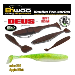 Shad Biwaa Deus 15cm 301 Apple Mint 4buc/plic