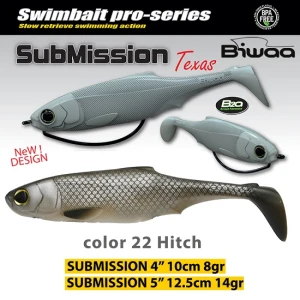 SHAD Biwaa SUBMISSION 10cm 22 Hitch 4buc/plic SHAD Biwaa SUBMISSION 10cm 22 Hitch 4buc/plic