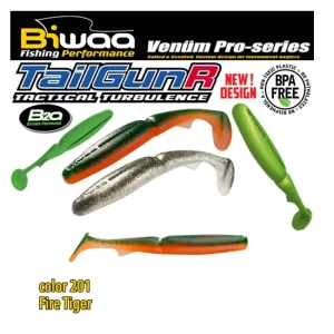 SHAD Biwaa TAILGUNR SWIMBAIT 2.5" 6.5cm 201 Fire Tiger SHAD Biwaa TAILGUNR SWIMBAIT 2.5" 6.5cm 201 Fire Tiger
