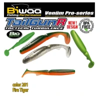 SHAD Biwaa TAILGUNR SWIMBAIT 3.5" 9cm 201 Fire Tiger 7buc/plic SHAD Biwaa TAILGUNR SWIMBAIT 3.5" 9cm 201 Fire Tiger 7buc/plic