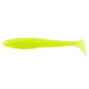 Shad Lucky John Tioga Fat Lime Chartreuse 9.9cm 5buc/plic