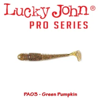 SHAD LUCKY JOHN TIOGA PRO SERIES Green Pumpkin 6.1CM 9BUC/PLIC SHAD LUCKY JOHN TIOGA PRO SERIES Green Pumpkin 6.1CM 9BUC/PLIC