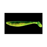 SHAD LUNKER CITY SWIMFISH 2.75 7CM 004  FIRE PEARCH