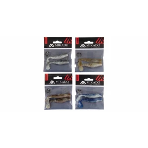 Shad Mikado Fishunter Ii 7.5cm Natural Mix 2buc/plic