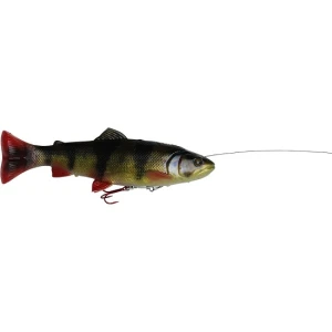 SHAD SAVAGE 4D LINE THRU PULSETAIL TROUT 16CM/51G PERCH SHAD SAVAGE 4D LINE THRU PULSETAIL TROUT 16CM/51G PERCH