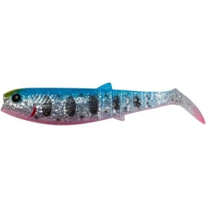 Shad Savage Cannibal 8cm 5g Blue Pink 4buc/plic