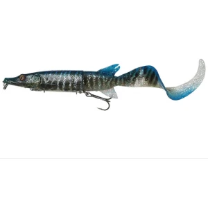 SHAD SAVAGE GEAR 3D HYBRID PIKE SLOW SINK BLUE SILVER 17CM 47G 1+2COZI/PLIC SHAD SAVAGE GEAR 3D HYBRID PIKE SLOW SINK BLUE SILVER 17CM 47G 1+2COZI/PLIC