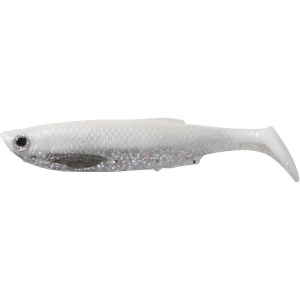 Shad Savage Gear Bleak Paddle Tail White Silver 8cm 4g 4buc/plic