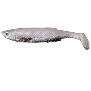 Shad Savage Lb 3d Bleak Paddle Tail White Silver, 13.2cm, 4buc/plic