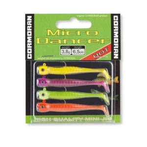Set Shad-uri Cormoran Micro Dancer Model 2 6.5cm, 4buc/plic