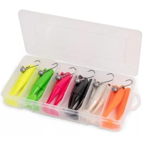 Set ZEBCO Power Shad Jig Kit, 10m, 8g, 24buc/pac