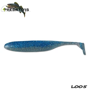 Shad 4Predators Finesse Impact Blue - Pearl 10cm L005 5buc/plic Shad 4Predators Finesse Impact Blue - Pearl 10cm L005 5buc/plic