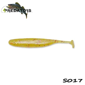 Shad 4predators Finesse Impact Brass Red S017 7cm 7buc