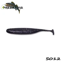 Shad 4Predators Finesse Impact Dirty Earthworm S012  7cm 7buc Shad 4Predators Finesse Impact Dirty Earthworm S012  7cm 7buc