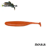 Shad 4Predators Finesse Impact Laminat Dirty Orange S022  7cm 7buc Shad 4Predators Finesse Impact Laminat Dirty Orange S022  7cm 7buc