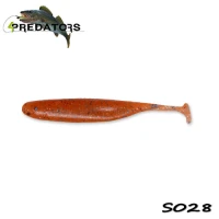 Shad, 4Predators, Finesse, Impact, Laminat, Magic, Carrot, S028, 7cm, 7buc, 4p-fi7-s028, Shad-uri, Shad-uri For Predators, For Predators