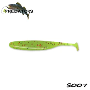Shad 4predators Finesse Impact Laminat Rainbow Green S007  7cm 7buc