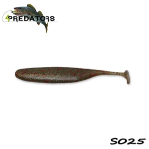Shad 4predators Finesse Impact Motoroil Gray S025 7cm 7buc