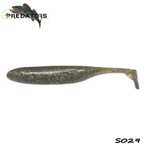 Shad 4predators Finesse Impact Olive Hunter 10cm S029 5buc/plic