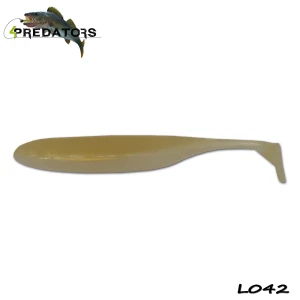 Shad 4predators Finesse Impact Yellow Fish 10cm L042 5buc/plic