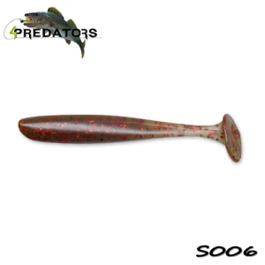 Shad 4Predators Slim Shad Motoroil Red 9cm S006 5buc/plic Shad 4Predators Slim Shad Motoroil Red 9cm S006 5buc/plic