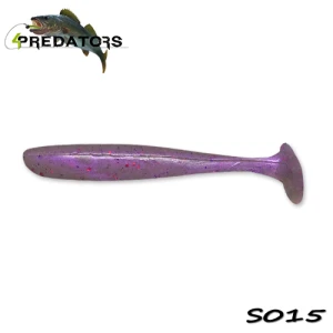 Shad 4predators Slim Shad Red Rotten Cherry 9cm S015 5buc/plic