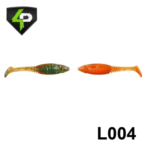 Shad 4Predators Tengu Shad 8.5CM L004 Fire Tiger 5buc/plic  Shad 4Predators Tengu Shad 8.5CM L004 Fire Tiger 5buc/plic