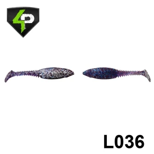 Shad 4Predators Tengu Shad 8.5CM L036 Lavender Sky 5buc/plic  Shad 4Predators Tengu Shad 8.5CM L036 Lavender Sky 5buc/plic