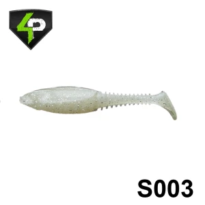 Shad 4predators Tengu Shad 8.5cm S003 Holopearl 5buc/plic
