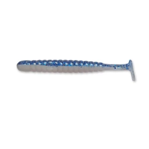 Shad 4predators Worm Shad Floating 8 Cm L005 Culoare Blue - Pearl 7 Buc/plic