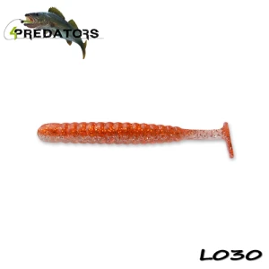 Shad 4Predators Worm Shad Laminat 8cm culoare L030 Silver Cooper 6buc/plic Shad 4Predators Worm Shad Laminat 8cm culoare L030 Silver Cooper 6buc/plic