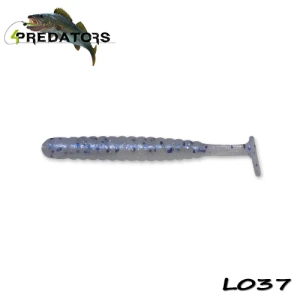 Shad 4Predators Worm Shad Laminat 8cm culoare L037 Chrystal Blue Shad 6buc/plic Shad 4Predators Worm Shad Laminat 8cm culoare L037 Chrystal Blue Shad 6buc/plic