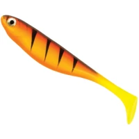 Shad Berkley Powerbait Sneakshad, Hot Yellow Perch, 7.5cm, 4buc/plic