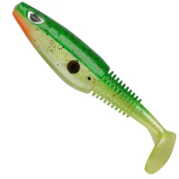 Shad Berkley Sick Swimmer, Hot Firetiger, 12cm, 32buc/pac