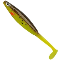Shad BERKLEY Sick Vibe, Brown Chartreuse, 15cm, 20buc/pac