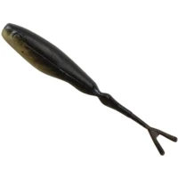 Shad Berkley PowerBait Ice Snake Tongue Minnow, Black Gold, 3.8cm, 14buc/pac