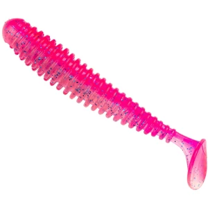 Shad Berkley Powerbait Swimmer Soft, Hot Pink, 9.5cm, 6buc/plic