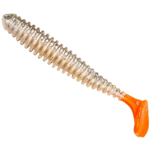 Shad Berkley Powerbait Swimmer Soft, Salty Pepper, 7cm, 8buc/plic