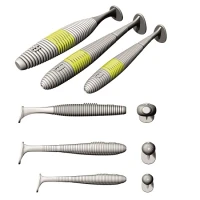 Shad, Colmic, Herakles, OW105, 10.5cm, White, Impact, arhkso1033, Shad-uri, Shad-uri Colmic, Colmic