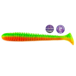 Shad Crazy Fish Vibro Worm 8.5cm 5d Squid Floating