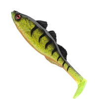 Shad DAIWA Prorex Live Perch, Ghost Firetiger, 9.5cm, 4buc/pac