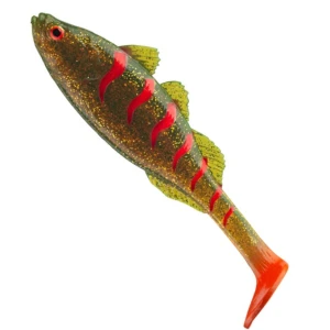 Shad DAIWA Prorex Live Perch, Motor Oil Tiger, 7.5cm, 5buc/pac