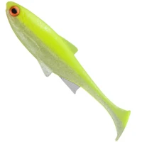 Shad DAIWA Prorex Live Roach, UV Lime Roach, 8.5cm, 4g, 5buc/pac