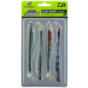 Shad Daiwa Prorex Real Slim Live, Color Mix, 13.5cm, 13.5g, 5buc/pac