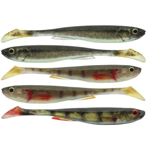Shad Daiwa Prorex Real Slim Live, Color Mix, 7.5cm, 3.3g, 5buc/pac