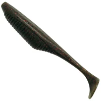 Shad DUO Realis Versa Shad Fat, F018 Green Pumpkin Red Flake, 12.5cm, 5buc/pac Shad DUO Realis Versa Shad Fat, F018 Green Pumpkin Red Flake, 12.5cm, 5buc/pac